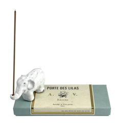 'Elefant' und Räucherstäbchen 'Porte des Lilas' von Astier de Villatte